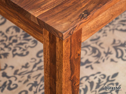 Dudi Furniture Vismit Transitional Solid Sheesham wood Dining Table
