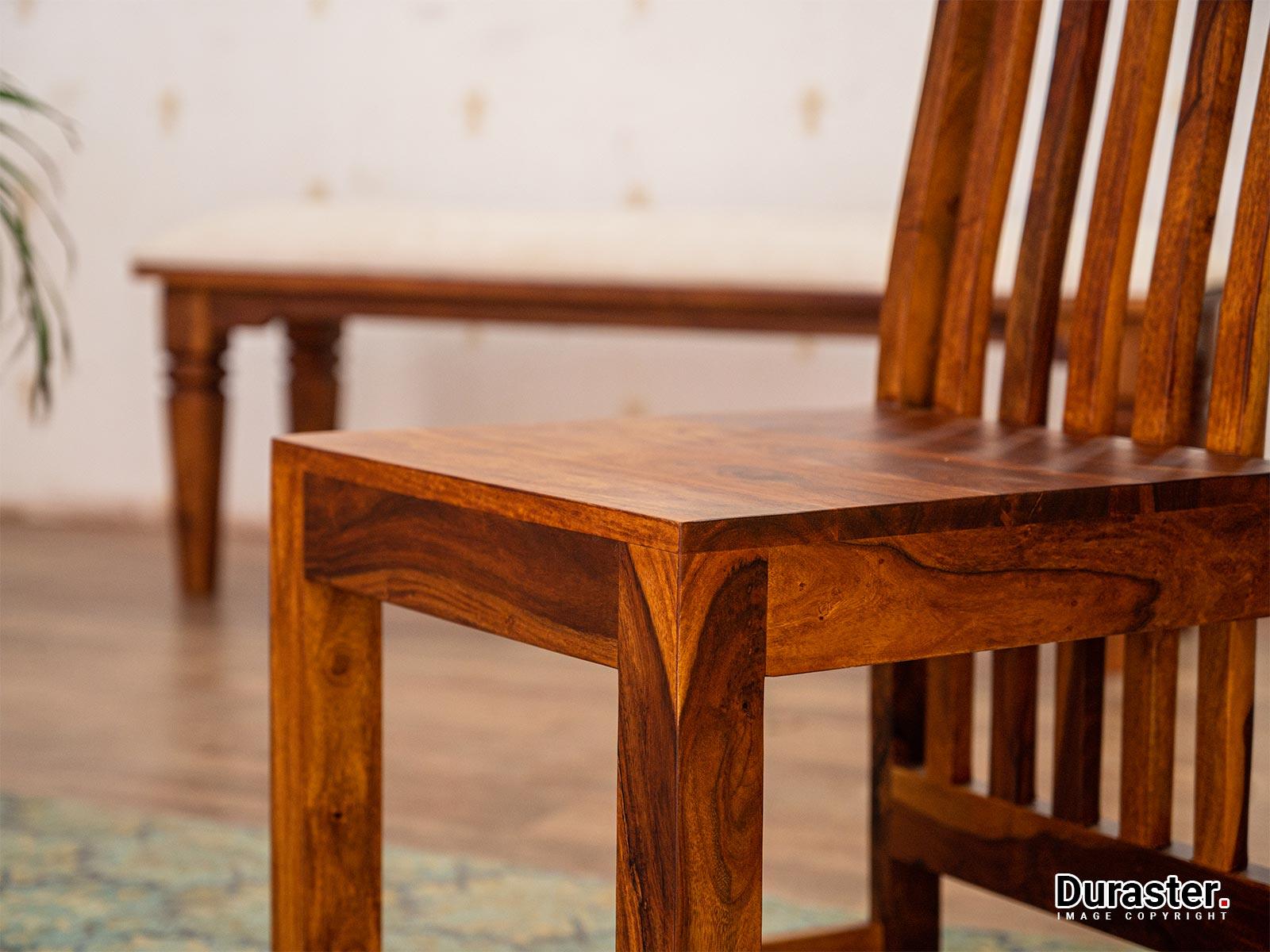 Dudi Furniture Vismit Solid Sheesham wood Dining Set