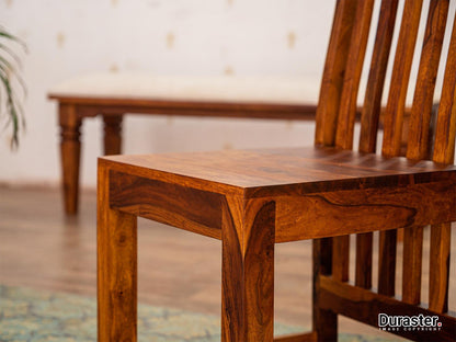 Dudi Furniture Vismit Solid Sheesham wood Dining Set