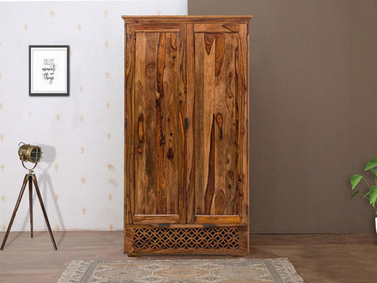 Dudi Furniture Vismit Sheesham Wood Spacious Cabinet