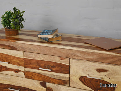 Dudi Furniture Raygoor Solid Sheesham wood 7 Drawers Chest