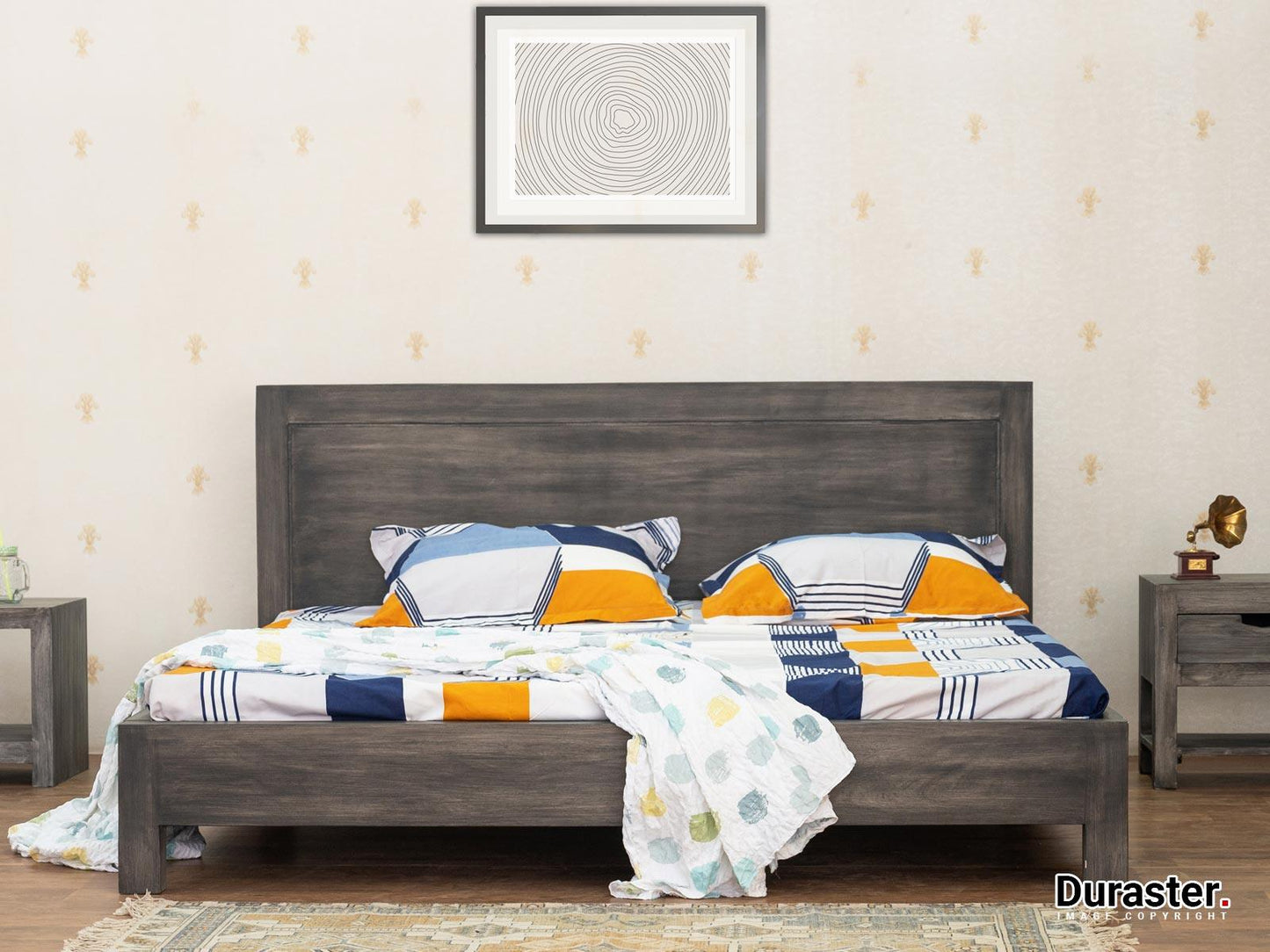 Dudi Furniture Goa Modern King Size Bed