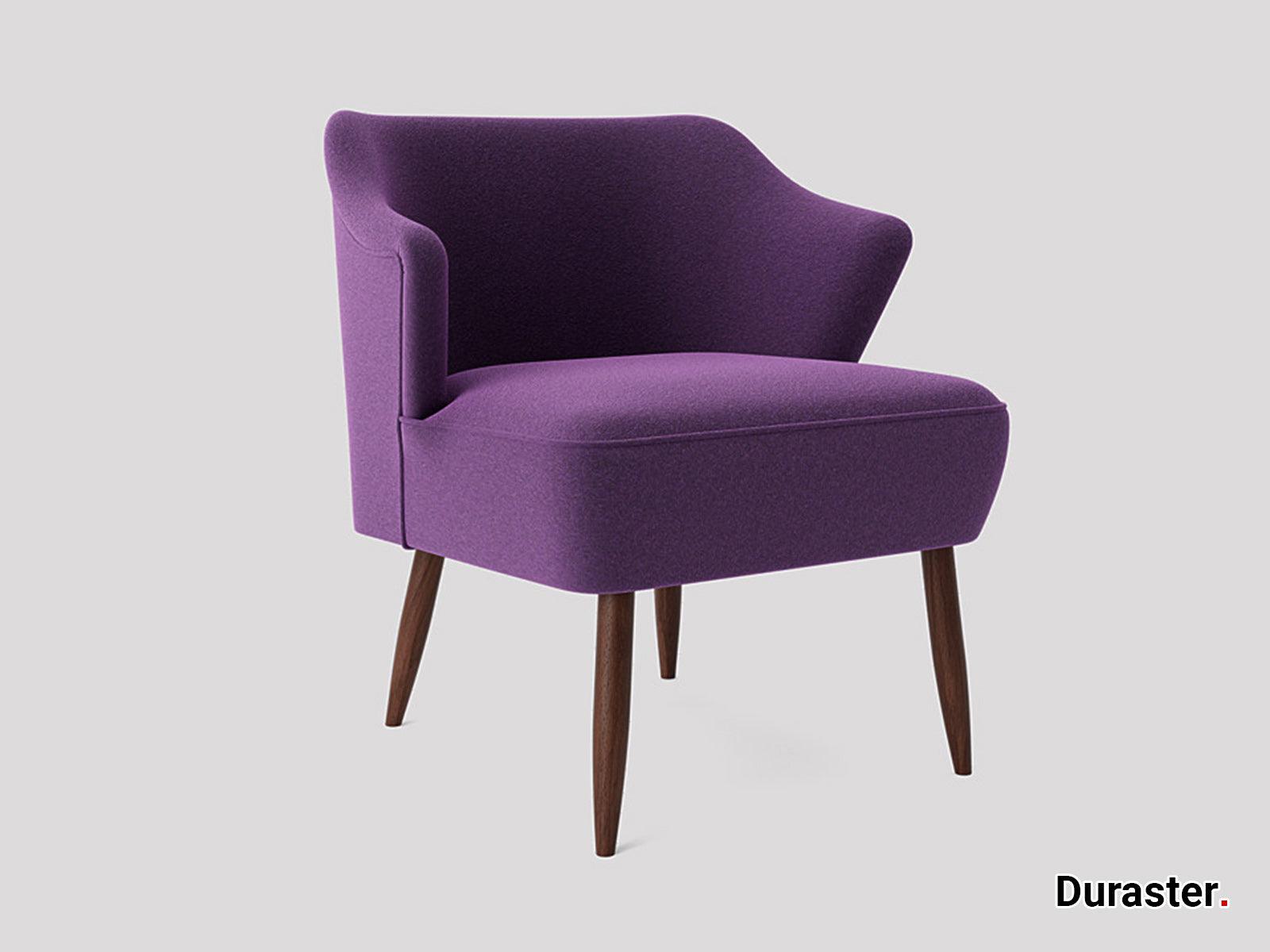 Dudi Furniture Elemantary Solid Wood Fabric Upholstered Chair