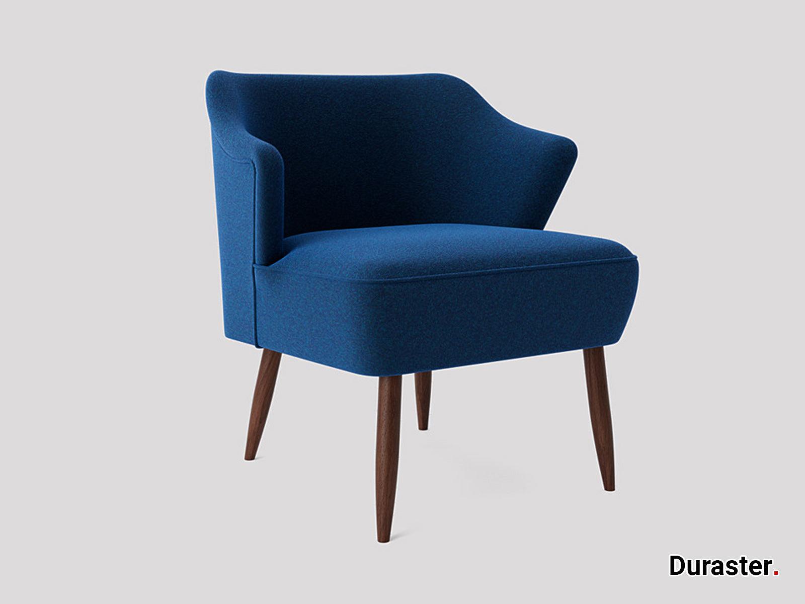 Dudi Furniture Elemantary Solid Wood Fabric Upholstered Chair