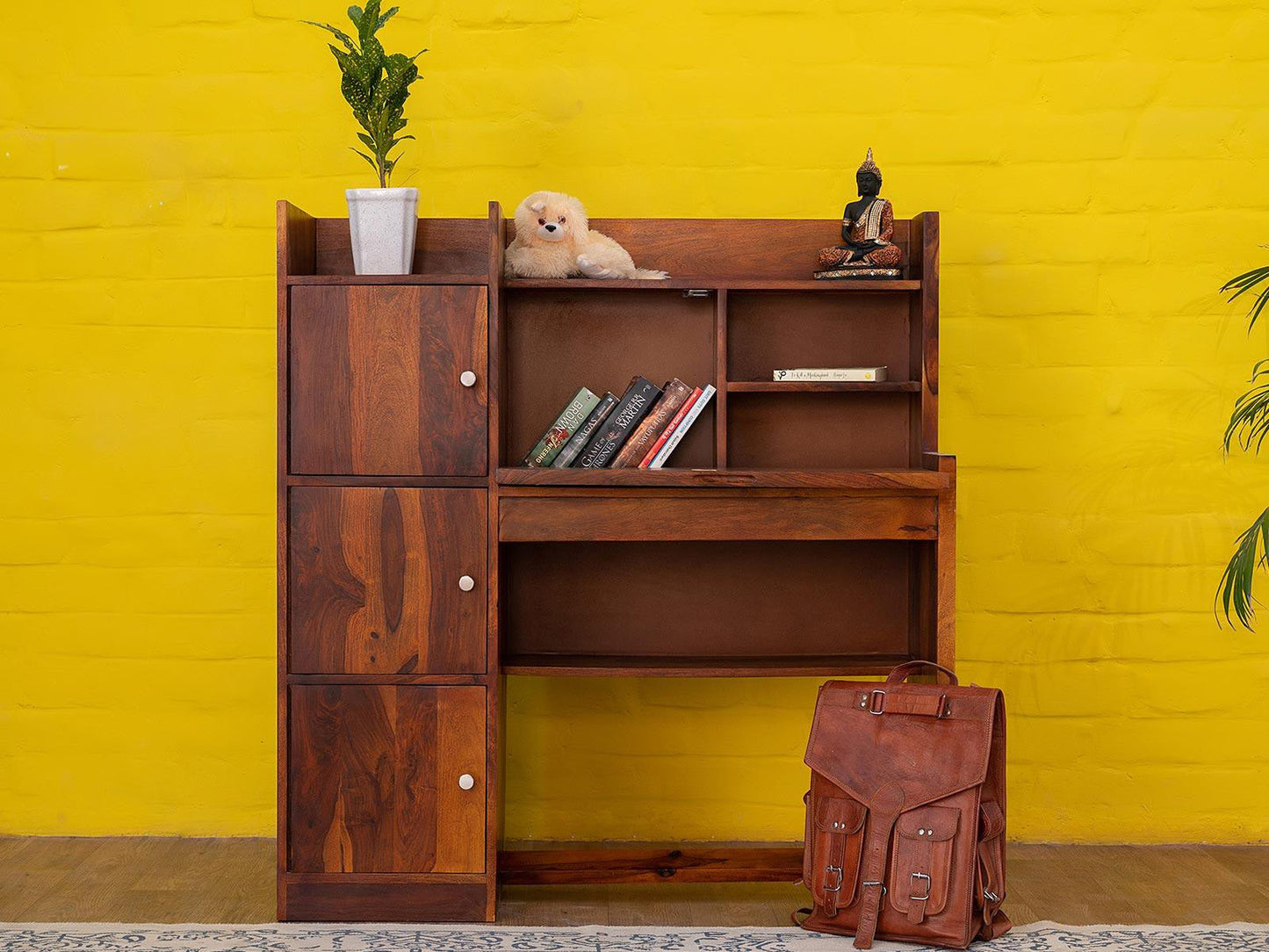 Dudi Furniture Vismit Solid Sheesham wood Multi Utility Unit