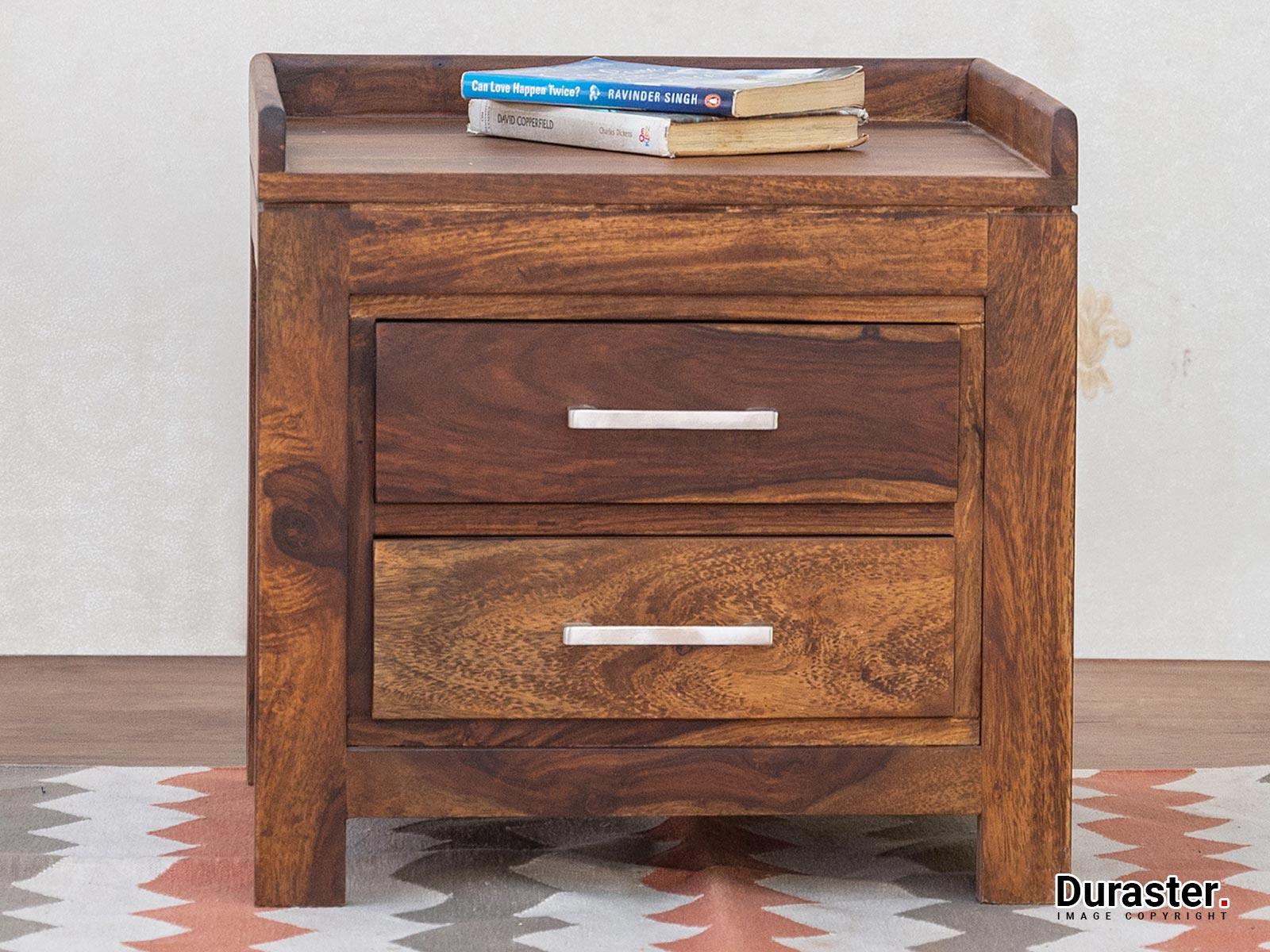 Dudi Furniture Ummed Modern Sheesham wood Bedside
