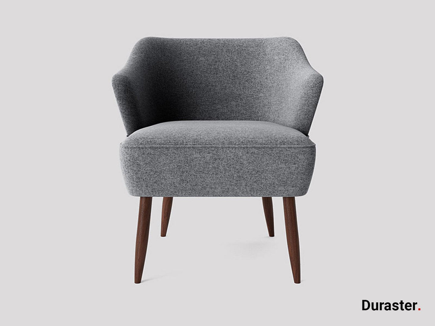 Dudi Furniture Elemantary Solid Wood Fabric Upholstered Chair