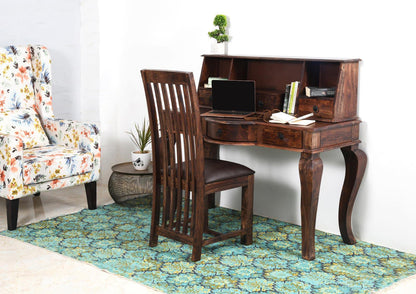 Dudi Furniture Gangaur Solid Wood Study Table