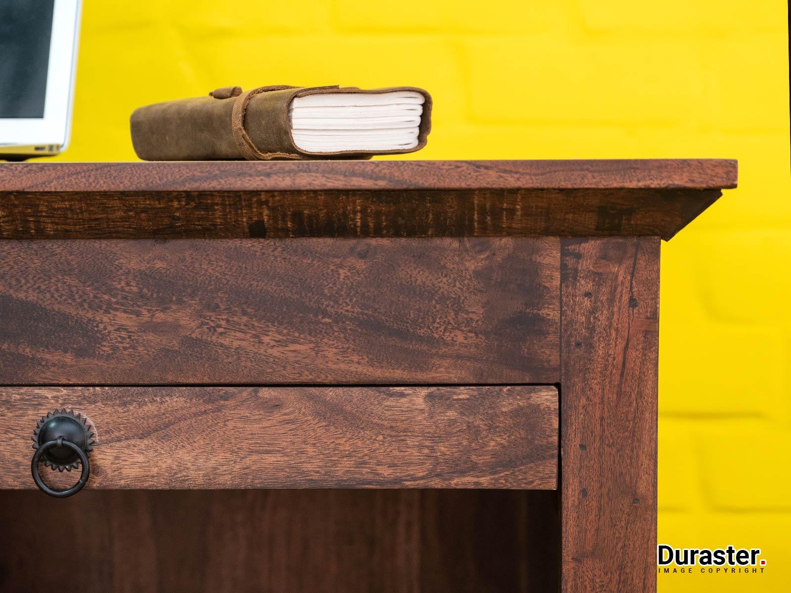 Dudi Furniture Gangaur Solid Wood Study Table with Storage